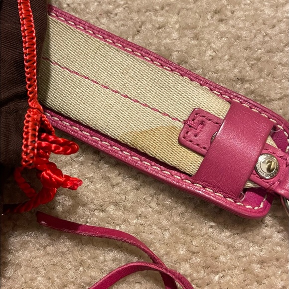 Hot Pink Coach Shoulder Bag - Picture 4 of 4